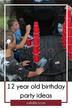 Boys Birthday Party Activities, Indoor Birthday Games, 13th Birthday Party Ideas For Teens, Inexpensive Birthday Party Ideas, Outside Birthday Parties, Boys Birthday Party Games, Boy Party Games, Birthday Party Ideas For Boys, 12th Birthday Party Ideas