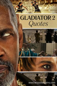 Gladiator 2 Movie Quotes - Enza's Bargains