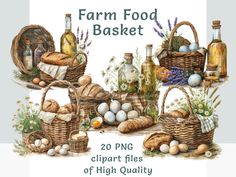 the farm food basket clipart files are available for commercial use in your design projects