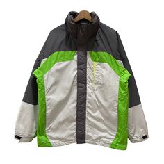 PLEASE ASK ANY QUESTION BEFORE BUYING  THIS IS USED CLOTHING PLEASE DON'T EXPECTED IT TO BE LIKE NEW OR IN PRISTINE  CONDITIONS!! Vintage NIKE Clima Fit Small Swoosh Multicolour Zipper Bomber Jackets  Tag Nike Material polyester,  Size on tag L Measures About (Approximately)  -Armpit to Ampit : 24 inch -Length (back collar down) : 29.5 inch -Shoulders : 20 inch -Sleeve Length : 24 inch Condition : used good condition  9/10 **No Tears, No Stains And No Holes** PLEASE READ THE DESCRIPTION AND POLI Sporty Green Waterproof Windbreaker, Sporty Green Windbreaker For Outdoor Activities, Sporty Green Windbreaker For Hiking, Green Moisture-wicking Track Jacket For Outdoor, White Breathable Windbreaker For Outdoor, Functional Sports Track Jacket With Ykk Zipper, Technical White Track Jacket For Outdoor, White Technical Track Jacket For Outdoor, Sporty Green Windproof Windbreaker