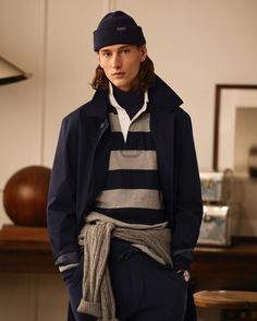 Rugby Shirt Mens Outfit, Rugby Shirt Outfit, Ralph Lauren Spring Summer, Preppy Boys, Ralph Lauren Rugby, Polo Outfit, Rugby Fashion, Preppy Men, Ivy Style