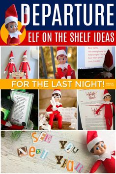 the elf on the shelf ideas for the last night