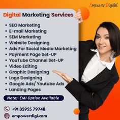 Digital Marketing services Etsy Logo, Website Promotion, Etsy Marketing, Youtube Ads, Etsy Seo, Generate Leads, Mail Marketing