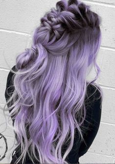 Haaram Designs, Haarlem Netherlands, Creative Hair Color, Hair Color Crazy, Lavender Hair, Pastel Hair