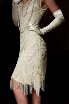 Flapper Wedding Dresses, Flapper Wedding, 1920s Wedding Dress, Charleston Dress, Kristina Webb, Detail Couture, 1920s Flapper Dress, Gatsby Style