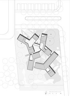 an aerial view of the ground plan