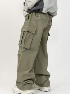 Straight Leg Cargo Pants, Mens Work Pants, Tapered Joggers, Casual Cargo Pants, Outdoor Pants, Pants Loose, Loose Fit Jeans, Estilo Hip Hop, Baggy Pants