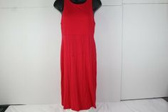 ATHLETA ladies red dress size S.  Q Stretch Red Maxi Dress, Red Dress Women, Dress Clothes For Women, Red Dress, Beauty Book, Art Collection, Dress Outfits, Bathing Beauties, Display Homes