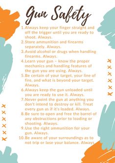 Do you know the 10 Commandments of gun safety? Safety is literally the most important aspect of any and all firearms. The 10 Commandments, 10 Commandments, Teen Life, Guilty Pleasures, Life Skills, You Must, Need To Know, The 10, Quick Saves