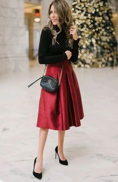 Christmas Dinner Outfit, Christmas Outfit Ideas For Women Classy, Classy Christmas Party, Cozy Christmas Outfit, Lunch Outfit, Trendy Christmas Outfits, Cute Christmas Outfits, Christmas Dress Women, Christmas Party Outfit