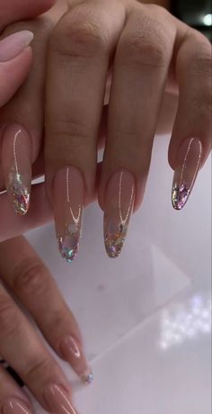 Kylie Nails, Elegant Touch Nails, Blush Nails, Acrylic Nails Coffin Pink, Expecting Parents, Gem Nails, Mixed Feelings