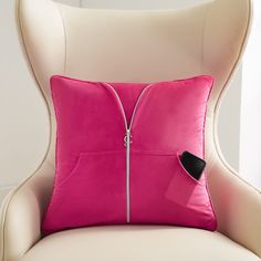 PRICES MAY VARY. 100% Polyester CHIC PILLOW DESIGN: The iconic Juicy look comes to your home with the Juicy Couture Tracksuit decorative pillow. This pink pillow will add a pop of color to any room. UNIQUE DESIGN: Add a subtle pop of color and glam to your home with the Juicy Couture Zippered Tracksuit Pillow. Keep your items close by with the included pockets. Style to your liking with the fully functioning zipper. PREMIUM HOME DECOR: Juicy Couture tracksuit pillow set Includes (1) 20” x 20” de Juicy Couture Room, Juicy Couture Tracksuit, Chic Pillows, Pink Pillows, Pets For Sale, Pet Harness, Pink Velvet, Y2k Style, Y2k Fashion