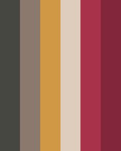 the color palette is red, yellow and brown