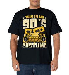 PRICES MAY VARY. If you are made in the 90s or if you love 90s music then this cool retro 90s design is just for you! This design is made for your next 90s costume party! Gift idea for Christmas, a birthday or any other present giving occasion. Get this present for the special 90s lover in your life! Lightweight, Classic fit, Double-needle sleeve and bottom hem Theme Party Costume, 90s Party Costume, 90s Costume, 90s Design, 90s Music, Retro 90s, The 90s, Theme Party, Costume Party