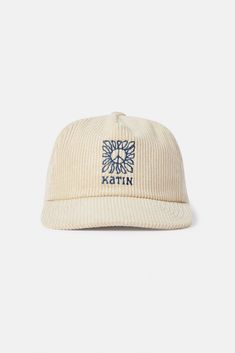 Made with the same high quality and durability as our surf trunks, the Katin headwear collection offers both style and comfort with every wear. The Communal Hat is made from cotton corduroy featuring custom embroidery. 100% Cotton corduroy Custom Katin embroidery Snapback closure 5 panel unstructured | Communal Hat Cotton in Vintage White | Casual Surf Clothing by Katin Surf Clothing, Surf Outfit, Custom Embroidery, White Casual, White Vintage, Embroidery, Hats, High Quality, How To Wear