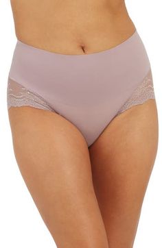 In addition to giving you a nice rear view, these next-to-nothing panties have elastic-free edges and a bonded waistband to make them invisible under clothes. Support level: smooth Cotton-lined gusset 78% nylon, 22% spandex with 83% nylon, 17% spandex contrast Machine wash, dry flat Imported Women's Clothing Rear View, Violet, Women's Clothing, Nordstrom, Spandex, Womens Shorts, Elastic, Lace, Clothes For Women