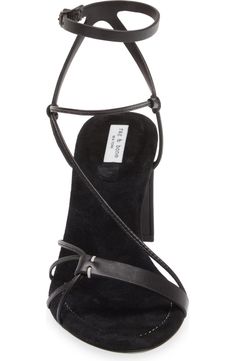 rag & bone Vossen Asymmetric Strappy Sandal (Women) | Nordstromrack Rag And Bone, Sandal Women, Strappy Sandals, Rag & Bone, Memory Foam, Leather Straps, Bones, Womens Sandals, Sandals