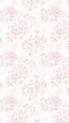 Flower Wallpaper Design, Kaghaz Divari, Love Shack Fancy Wallpaper, Casadeco Wallpaper, Shabby Chic Wallpaper, Decorative Wallpaper, Chic Wallpaper, Flowery Wallpaper