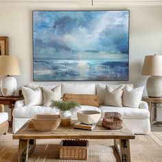 Abstract Beach Canvas Art Impressionist Seascape Paintings Large Beach Canvas Wall Art Abstract Beach Painting, Beach Artist, Ocean Hues, Beach Canvas Art, Beach Canvas, Beach Landscape, Beach Getaways, Beach Painting, Coastal Homes