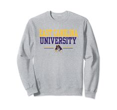 PRICES MAY VARY. Officially Licensed East Carolina University apparel. Show your support for the Pirates with this ECU logo apparel! The soft material and digitally printed logo make this a great addition to any East Carolina Pirates apparel collection! Go Pirates! Wear this fan favorite East Carolina Pirates apparel to the big game or just hanging out or around the house. The unique logo done in vibrant colors will let you let everyone know your affiliation with East Carolina University! 8.5 oz Sweatshirt And Shirt Outfit, Washington Huskies Logo, Clemson Outfits, Winona State University, Fort Valley State University, Northern Kentucky University, University Merchandise, Mercer University, Virginia State University