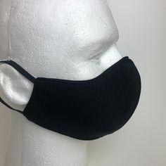 New Handmade In The Usa Men's Xl Face Mask Double Layered + Nose Guard With Ear Loops Poly Cotton Blend For Durability, Machine Washable Wrinkle Free Quality Fabric Only. #Facemask #Mensmask #Masks Face Mask Men, Black Face Mask, Gold Ear Cuff, Leather Chokers, Adjustable Necklace, Ear Loop, Wrinkle Free, Black Pattern, Post Earrings