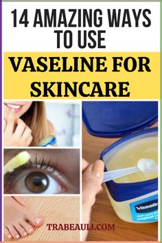 Petroleum jelly or Vaseline is very effective in keeping the skin hydrated and moisturized. Know about benefits and uses for face and skincare Benefits Of Petroleum Jelly, Vaseline Uses For Face, Vaseline For Face, Benefits Of Vaseline, Vaseline Eyelashes, Vaseline Cocoa Butter, Vaseline Lotion, Wrinkles Remedies Face, Vaseline Original