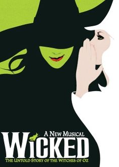 a movie poster with the title'a new musical wicked '