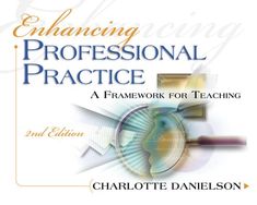 the cover of charlotte daniels's workbook for teaching