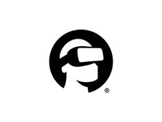 a black and white logo with the letter g