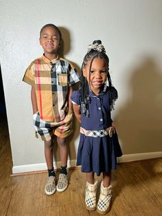 Toddler braids. Toddler hairstyles. Twinning outfits. Back to school outfit. Slime dunks shoes outfit. Kids outfit inspiration. dunks outfits. Mom influencers. Kid purses. Current fashion trend. Black influencers. Kid outfits. Baby girl clothes. Toddler girl outfits. Girl Fashion. Kid fashion. Kids outfit inspo. Kids hairstyles. Pinterest aesthetic, brother sister photoshoot, neutral outfits, skin glowing. Boy fashion. Winter fashion. Silbings pictures. Sibling matching. Brother sister fashion. Burberry boots. Burberry outfit. Fall fashion. Kid burrbery. Boy burberry outfit. Kids Burberry dress. Dunks Shoes