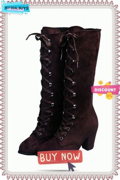 Simple Suede Martin Combat Boots Brown Wide Calf Lace-up Boots, Brown Wide Calf Lace-up Boots With Round Toe, Brown Lace-up Boots With Wide Calf And Round Toe, Shop Boots, Boots Chunky, Martin Boots, Unique Designers, Chunky Heel, Boot Shop