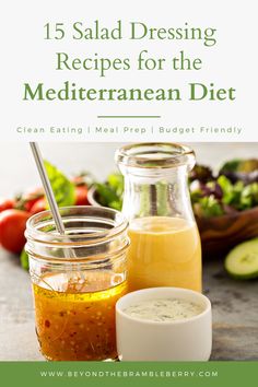 salad dressing recipes for the mediterranean diet