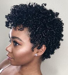 N A T U R A L | H A I R Curlkit Short Hair, Ultra Short Curly Hair, How To Grow Natural Hair, Diy Hair Mask, Penteado Cabelo Curto, Naturally Curly