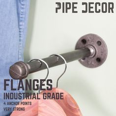 the cover of pipe decor featuring an industrial grade