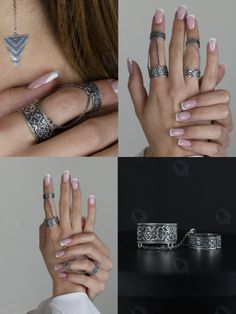 | Vintage Ethnic Rings | Antique Style Stackable Rings |Handcrafted 925 Sterling Silver | Adjustable #silver #yes #no #unisexadults #bohohippie #vintageethnicboho #sterlingsilver #uniquegifther #stackingrings Bohemian Style Engraved Toe Ring Jewelry, Bohemian Engraved Toe Ring, Bohemian Sterling Silver Ring, Bohemian Toe Ring With Intricate Design, Silver Filigree Bohemian Rings, Bohemian Rings With Intricate Design, Bohemian Ring With Intricate Design, Bohemian Sterling Silver Ring With Oxidized Finish, Bohemian Style Filigree Open Ring Jewelry