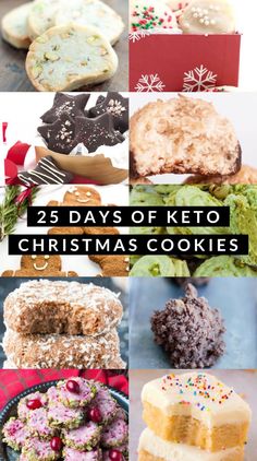 25 days of keto christmas cookies