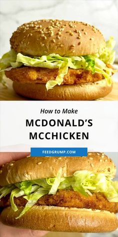 how to make mcdonald's chicken sandwich