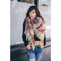 Flannel Plaid Frayed Edge Blanket Scarf. No Trades. Price Is Firm Unless Bundled. Scarf Measures At 60"X55" Diy Blanket Scarf, Tartan Blanket Scarf, Fall Blanket, Scarf Trends, Tartan Blanket, Winter Plaid, Tartan Scarf, Plaid Blanket Scarf, Plaid Blanket