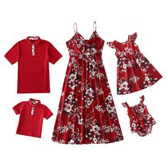 Family wear is trending right now. Choose for your Family meaningful uniforms. With a youthful and fashionable design, dresses for mothers and girls, shirts for fathers and boys. Specifications: Combination of elastic and chiffon Simple textures Suitable for vacation, family fun Package includes: 1 x Outfit Size chart (cm) (1cm = 0.394 inches) Cotton Matching Outfits For Summer, Summer Matching Cotton Outfit Sets, Summer Cotton Matching Outfits Sets, Family Matching Sets For Summer, Casual Cotton Dresses With Matching Set, Cotton Short Sleeve Tops For Family Outings, Red Matching Cotton Sets, Matching Summer Cotton Tops, Red Cotton Matching Set