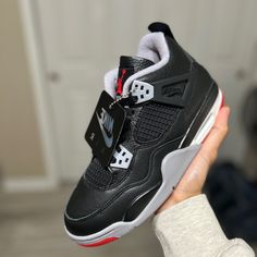 Nike Air Jordan 4 Retro ‘Bred Reimagined’ Size: Grade School 6y // Converts To Us 7.5 Women’s Condition: Brand New In Box, Never Worn! 100% Authentic, Proof Of Authenticity Can Be Provided On Request. All Items Are Dispatched Within 24-48 Hours Of Purchasing. Air Jordan 4 Synthetic Lace-up For Sports, Air Jordan 4 Mid-top For Streetwear, Air Jordan 4 Mid-top For Sports, Sports High-top Air Jordan 4 With Branded Insole, Air Jordan 4 Mid-top With Cushioned Footbed, Casual Air Jordan 4 High-top With Boost Midsole, Air Jordan 4 Mid-top With Cushioned Footbed For Streetwear, Casual Air Jordan 4 High-top, Sporty Air Jordan 4 Mid-top For Streetwear