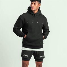 Button Collar Men's Sports & Fitness Hoodies Price: 49.00 & FREE Shipping Worldwide #hoodies #menhoodies #winterhoodies #gymhoodies #jackets #sweatshirts #sportshoodies #winterhoodies #fashion #discount #sale #buynow #mensjackets #menssweatshirts Jacket Store, Men's Fitness, Men's Hoodies, Mens Workout Clothes, Fitness Apparel, Small Letters, Hoodies Mens, Cotton Pullover, Kangaroo Pouch