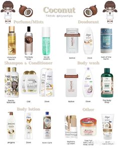 Best Shampoos And Conditioners, Body Scents, Coconut Perfume, Shampoos And Conditioners, Hair Clean, Fragrances Perfume Woman