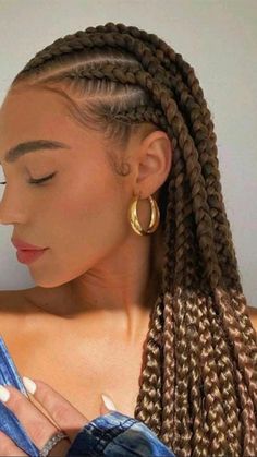 Plaits Hairstyles, Feed In Braid, Hair Guide, Natural Hair Braids, Cornrow Hairstyles, African Braids Hairstyles, African Braids, Long Braids