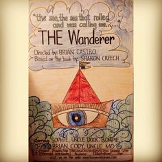 a poster with an eye on it that says, the wanderr directed by ryan casteero