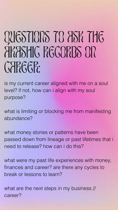 Akhasic Record, Akashic Records Questions, Universal Signs, Tarot Questions, Witch School, Spiritual Awakening Quotes, Spiritual Ascension, Peaceful Mind