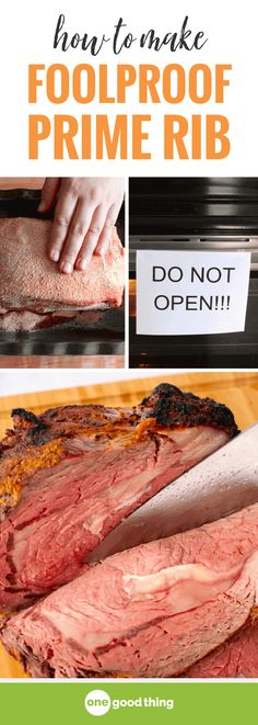 how to make fool proof prime rib roast in the crock pot and cook it