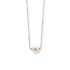 The Snowball necklace brings timeless elegance to your look with a single, lustrous high grade Freshwater Pearl (9-10mm). This minimalist piece is perfect for those who appreciate subtle sophistication, making it an ideal accessory for both casual and formal wear. Designed to be effortlessly stylish, this necklace can be worn solo for a graceful touch or layered with other favourites for a more personalised look 14k gold-filled chain (hypoallergenic and tarnish-resistant). 9 - 10 mm high lustre freshwater pearls. Pearl Necklace Single, Stocking Fillers For Her, Forever Jewelry, Demi Fine Jewelry, Jewelry Ring Box, Mens Jewelry Bracelet, Pearl Size, Gold Filled Chain, Natural Pearls