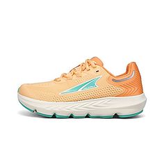 Women's Provision 7 | Altra Running. Unlock Your Potential, Kids Luggage, Road Running, Purple Grey, Open Box, Running Shoe, Green Orange, Box Packaging, Green And Orange