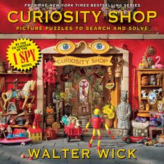 the curious shop is featured in this children's book, which features an image of a