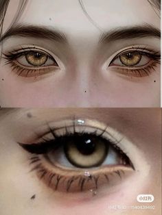 Eye Makeup Drawing, Makeup Layout, Cosplay Makeup Tutorial, Anime Eye Makeup, Mekap Mata, Makeup Drawing, Anime Makeup, Doll Eye Makeup, 얼굴 그리기